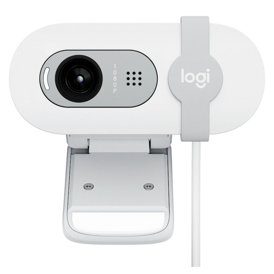 Logitech(R) Brio 100 Full HD Webcam - Off-White