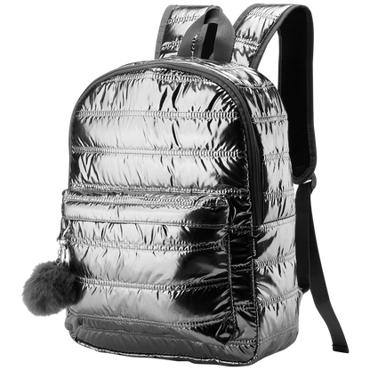 Quest Puffer Backpack Silver