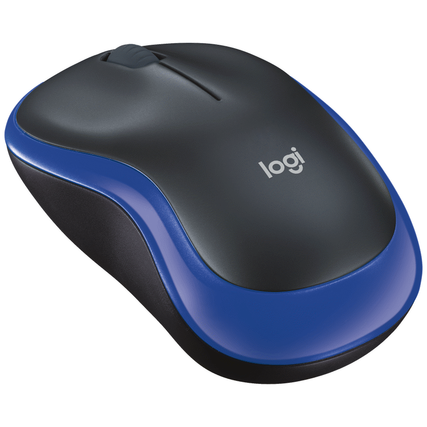 Logitech(R) M185 Wireless Mouse - Blue