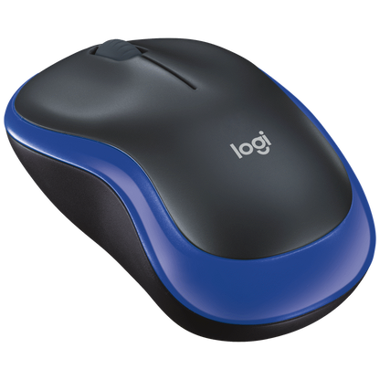 Logitech(R) M185 Wireless Mouse - Blue