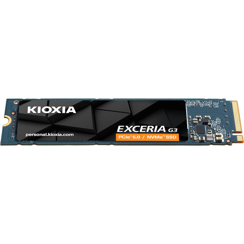 KIOXIA EXCERIA G3 NVMe Series/PCIE 5/M.2 2280 1000GB (10,000/8,900) / 1.3M