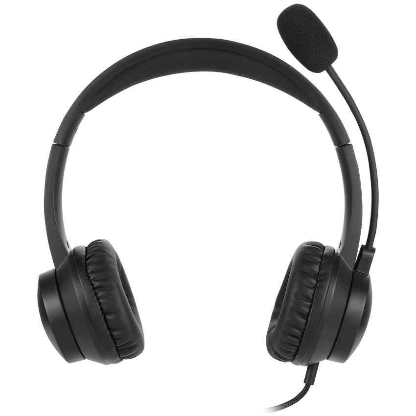 VolkanoX Chat Mk2 Series Wired USB Headset - Graphite