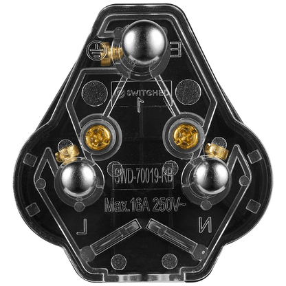 Switched Rubber Plug Top - BK
