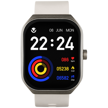 Volkano Spirit Series Smart Watch - Starlight Silver