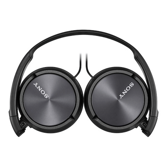 Sony MDR-ZX310AP (Black) Folding Aux Headphones with Mic