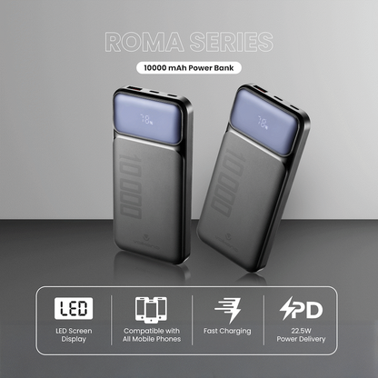 Volkano Roma Series 10000mah P.D. 20W Power Bank