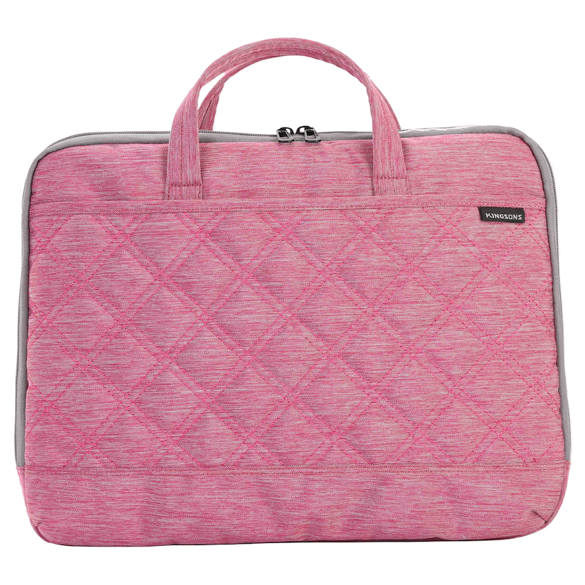 Kingsons 15.6" Ladies Bag Trace Series - Pink