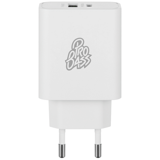 Pro Bass Dual USB + Type-C Wall Charger 32w