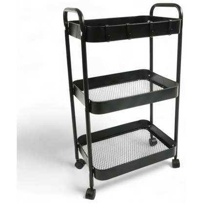 Everfurn Perth Rolling Cart - White