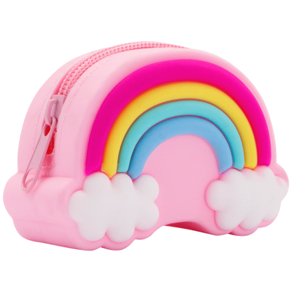 Quest Rainbow Silicone Purse - Pink