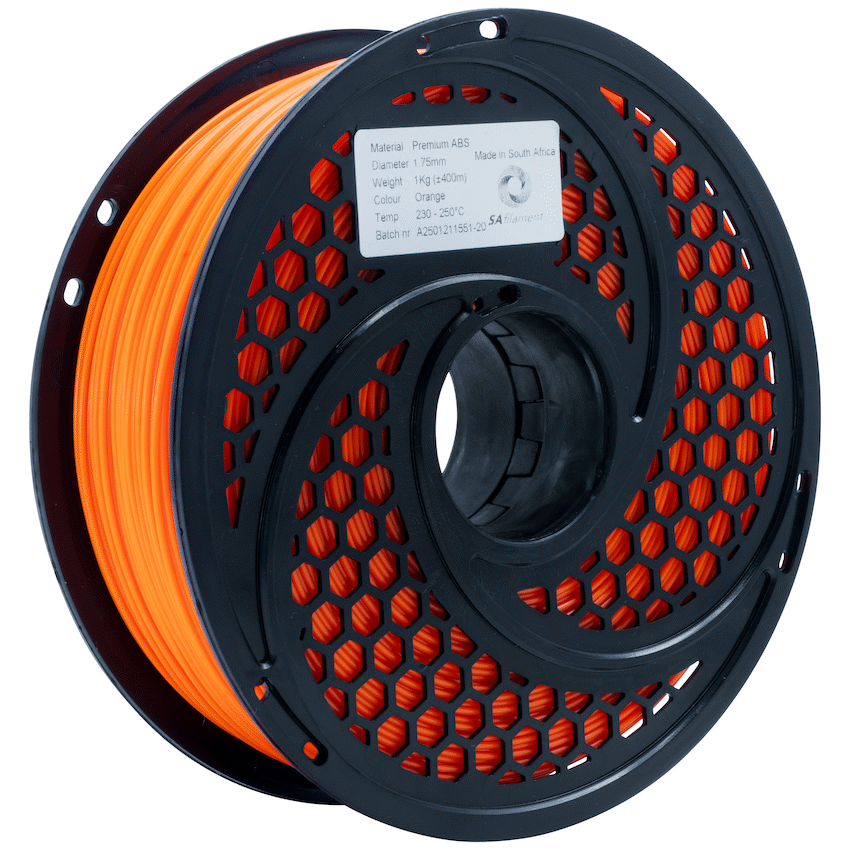 SA Filament ABS Premium Filament 1kg - Orange