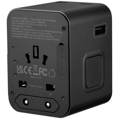 Volkano International Series Travel Adapter