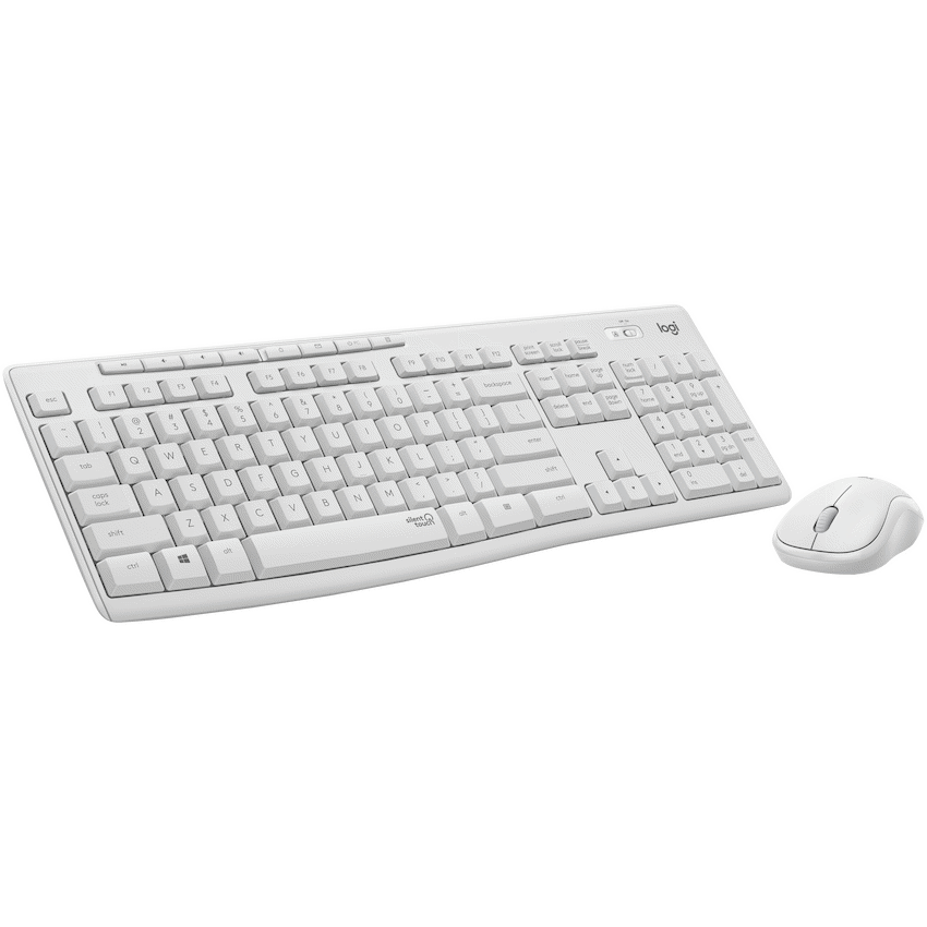 Logitech(R) MK295 Silent Wireless Combo - Off-White