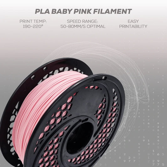 PLA Baby Pink Filament 1kg, 1.75mm