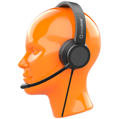 Accutone USB Binaural Headset