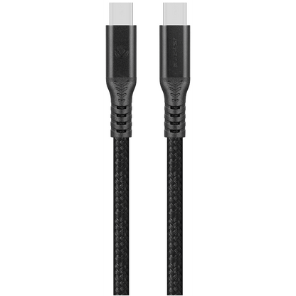 Volkano Weave Series USB C to USB C 240W 20Gbps 2m-black