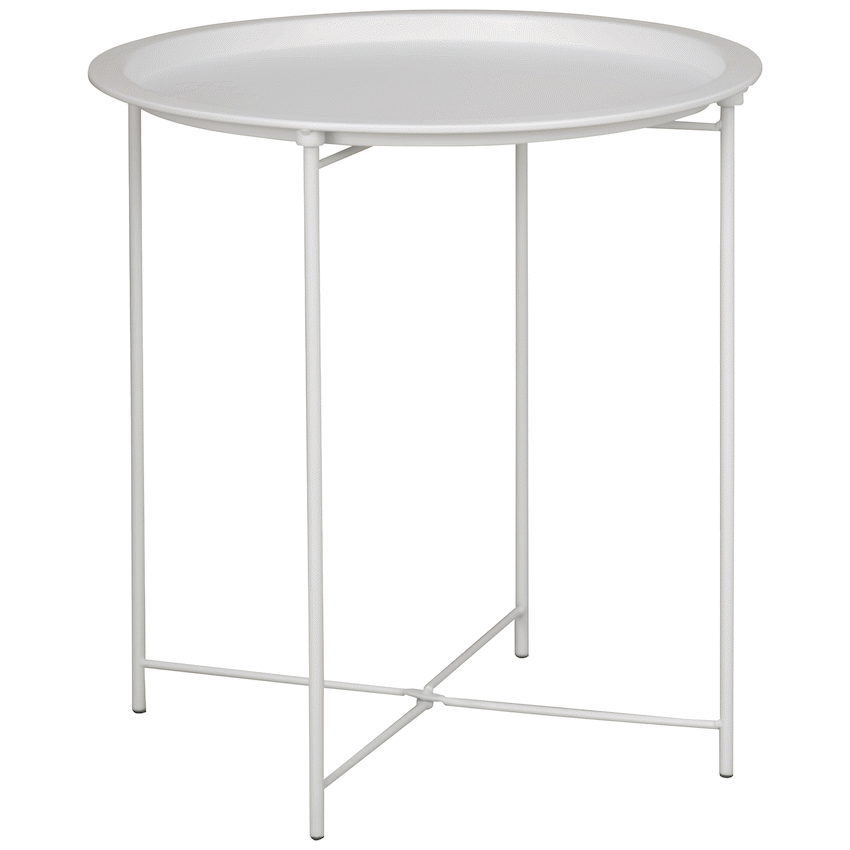 Everfurn Nala Side Table - White