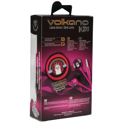 Volkano Kids Earphones - Llama Series