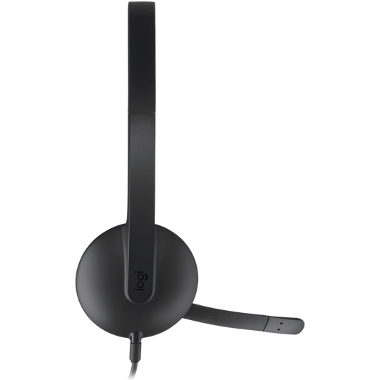 Logitech(R) H340 USB Computer Headset - Black