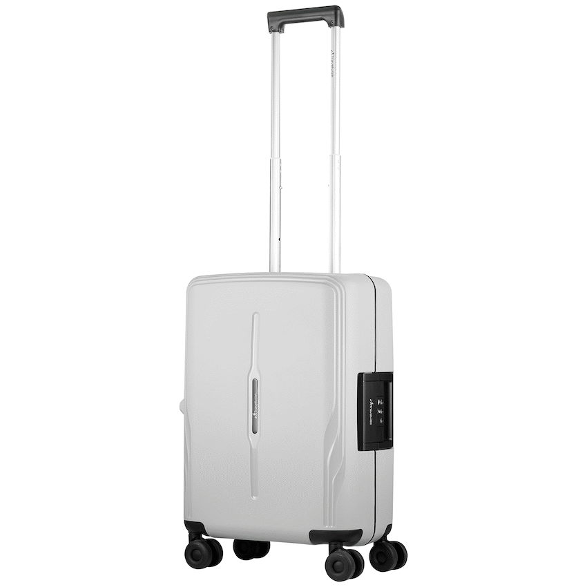 Travelwize Clipper PP 55cm 4-Wheel Spinner Luggage Nardo Grey