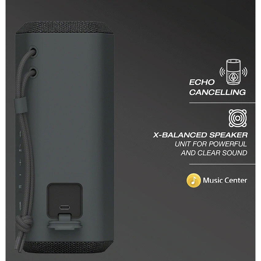 Sony SRS-XE200 (Dark Grey) Portable Wireless Speaker