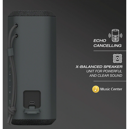Sony SRS-XE200 (Dark Grey) Portable Wireless Speaker