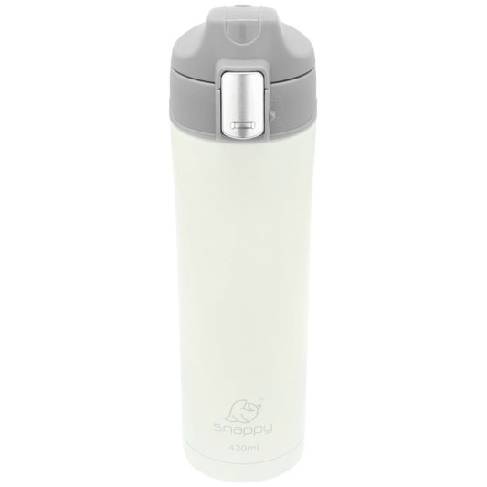 Snappy Flow Thermal Tumbler 420ml Vanilla ( Order in Qty of 6)