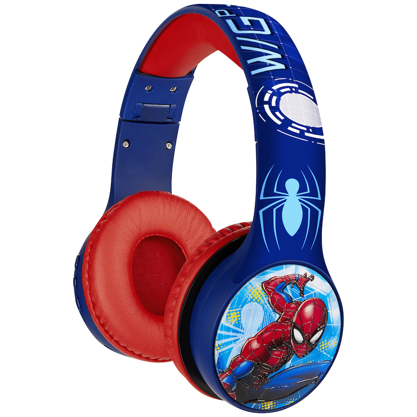 Marvel Spider-Man Bluetooth Padded Headphones with dB Switch Function