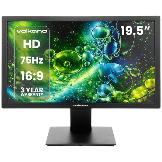 Volkano 19.5" TN Monitor with HDMI/VGA, 75 Hz