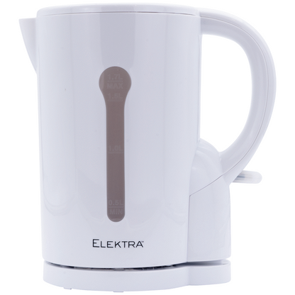 Elektra 1.7l Plastic Kettle - White - Cordless