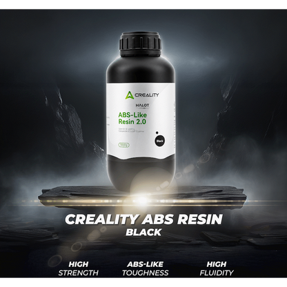 Creality ABS Resin 1kg Plastic Bottle - Black
