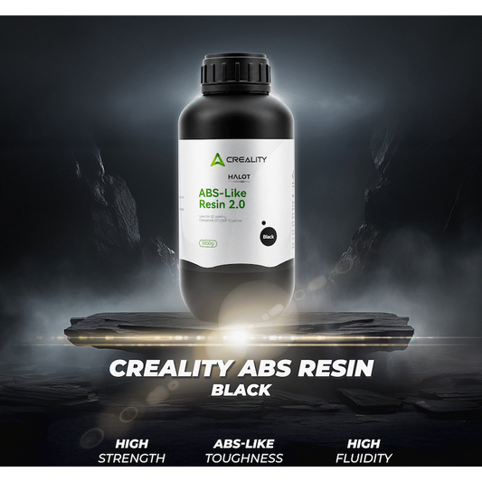 Creality ABS Resin 1kg Plastic Bottle - Black