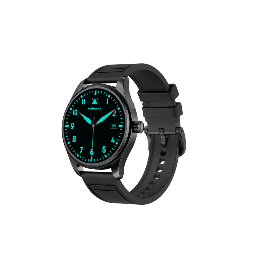 Volkano Eon Series Smartwatch - Black