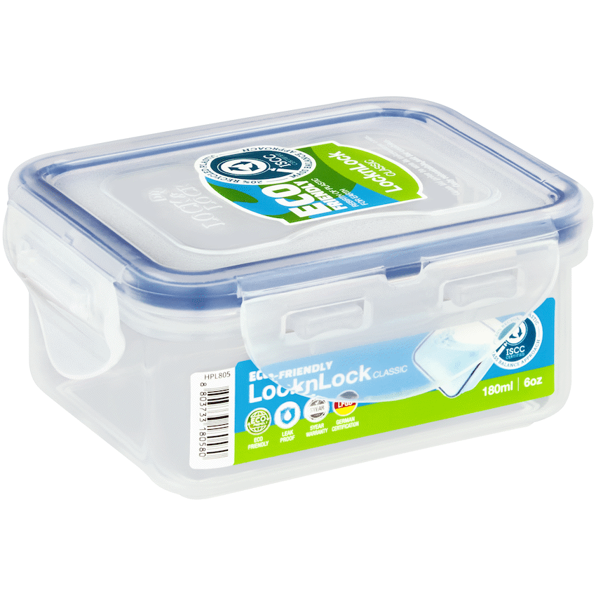 LocknLock rect container 180ml ( Order in Qty of 4)