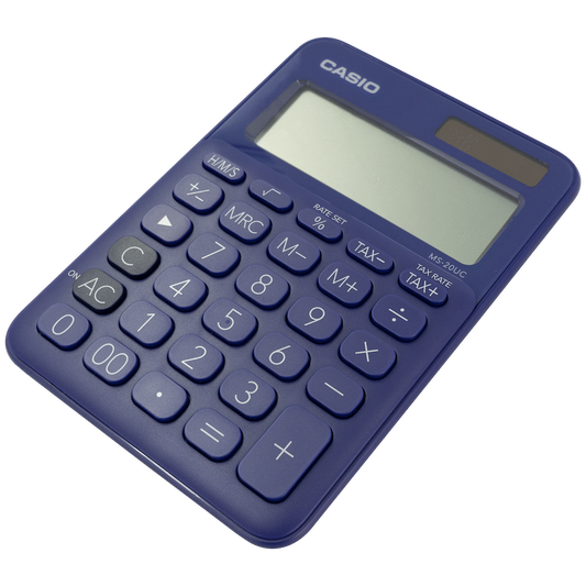 Casio MS-20UC - Desktop Calculator 12-Digit - Purple