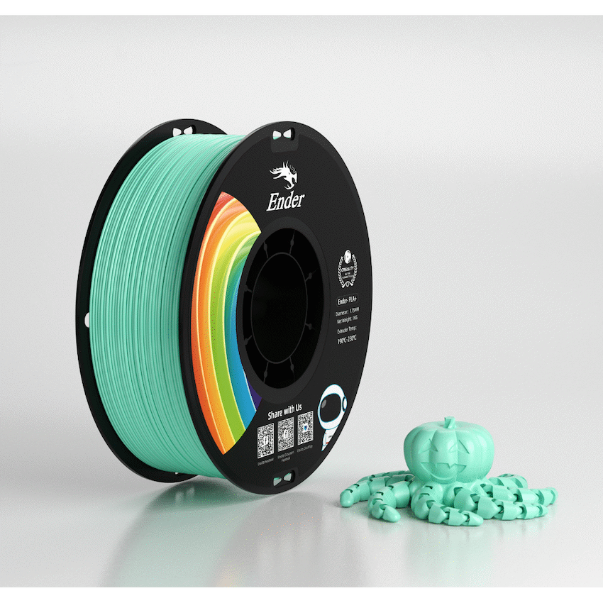Ender PLA+ Filament - Jade Green 1kg