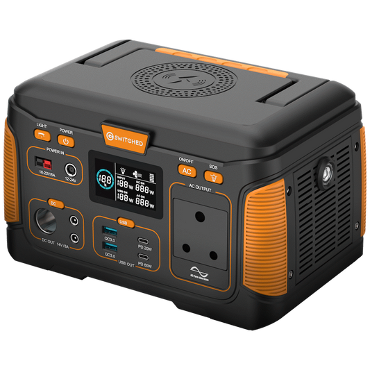 Switched 300W Professional Portable Power Station (307WH)