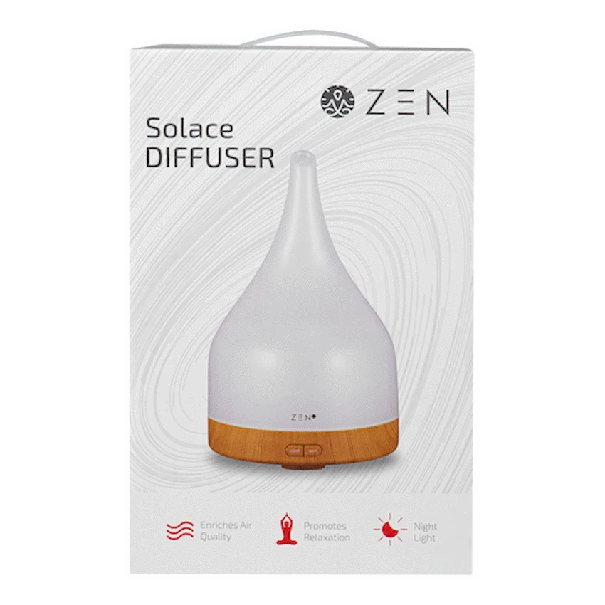 Zen Solace Diffuser - Light Wood
