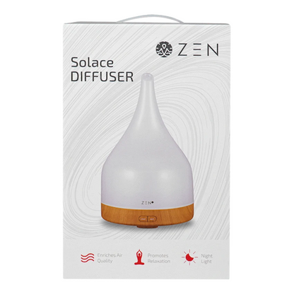 Zen Solace Diffuser - Light Wood