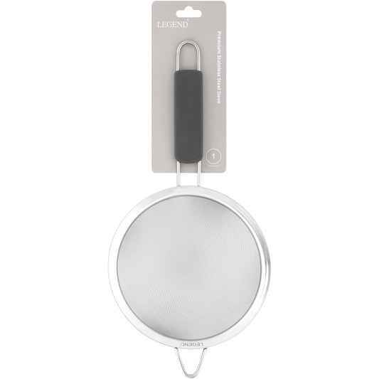 Legend Premium st/st sieve 18cm ( Order in Qty of 6)