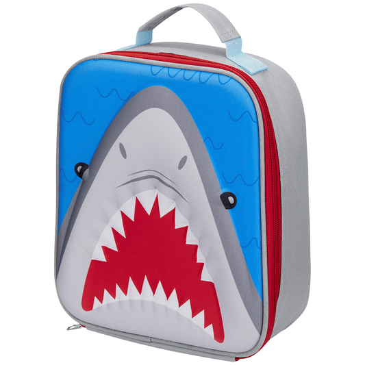 Quest Shark 3D EVA Lunch Bag - Grey