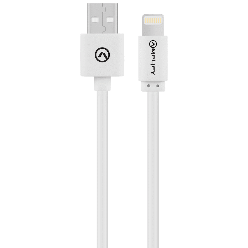 Amplify Lightning Charging Cable for iPhone & iPad (10W) - White
