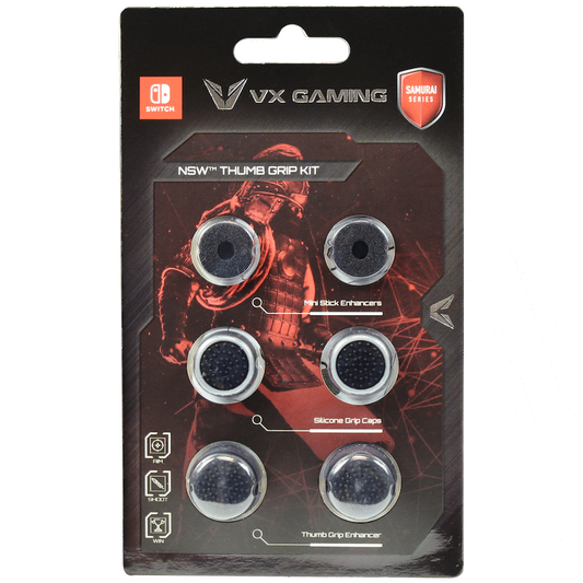 VX Gaming Samurai Series Silicon Grip Caps (Nintendo Switch)