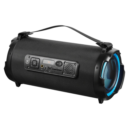 Volkano Apogee Series Bluetooth Speaker with RGB Lighting and Karaoke/Mic Input