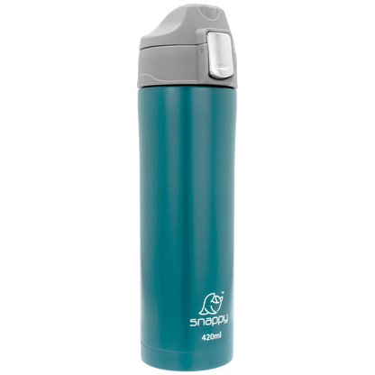 Snappy Flow Thermal Tumbler 420ml Teal ( Order in Qty of 6)