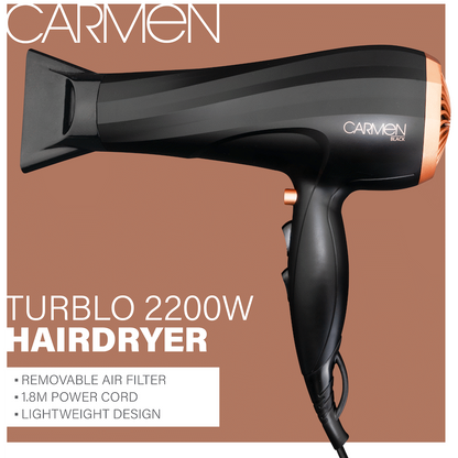 Carmen Turblo 2200w Hair Dryer