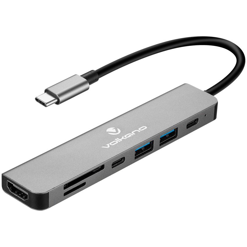 Volkano Expand Series 7-in-1 Type-C Hub