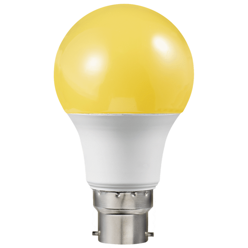 Switched 7w A60 LED Insect Lamp B22