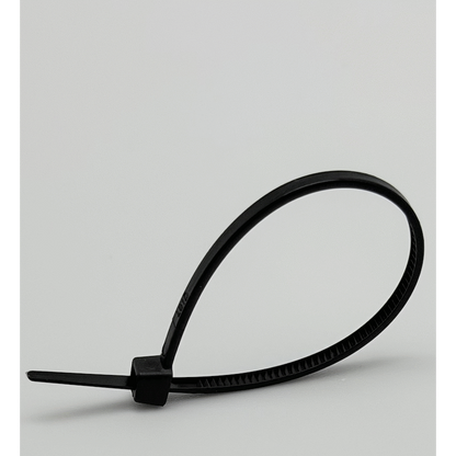 Ellies Cable Tie 2.5mm X 100mm - 100 PACK SIZE - BK