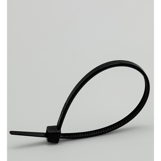 Ellies Cable Tie 2.5mm X 100mm - 100 PACK SIZE - BK